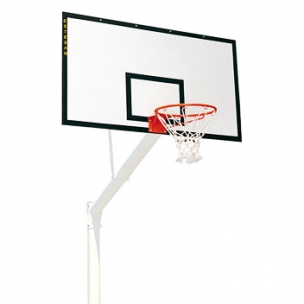 Canastas de baloncesto fijas tablero madera. Salida 1,25 m