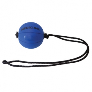 Pelota medicinal con cuerda. 4 Kg