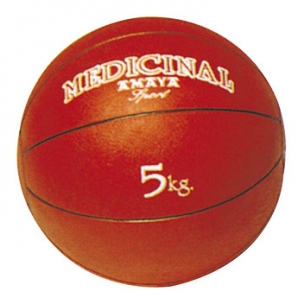 Pelota medicinal con bote. 5 Kg