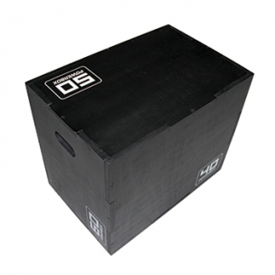 WOODEN PLYO BOX BLACK