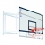 Canastas de baloncesto a pared plegables y graduables en altura con tableros en madera Canastas de baloncesto a pared plegables y graduables en altura con tableros en madera