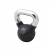 Kettlebell de cautxu amb mneg cromat 6 Kg