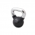 Kettlebell de cautxu amb mneg cromat 4 Kg